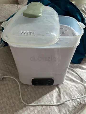 Compact Electric bottle sterilizer and Food Steamer for Healthy Cooking