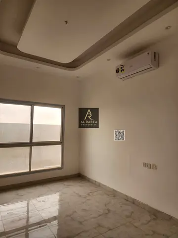 Villa for rent, first occupancy, in Ajman, Al Zahia, five bedrooms and a living room