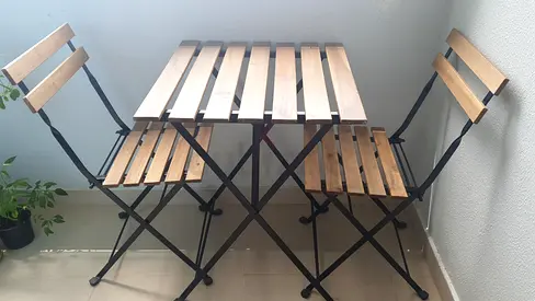 Outdoor table and chairs IKEA