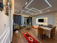 Two bedrooms and a furnished living room with a distinctive space and wall closets Free parking 3 ba