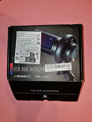 USB RGB Condenser Microphone (Boxed)