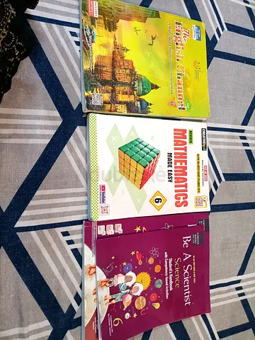 Grade6 Elite english School Books - English, Mathematics, Science