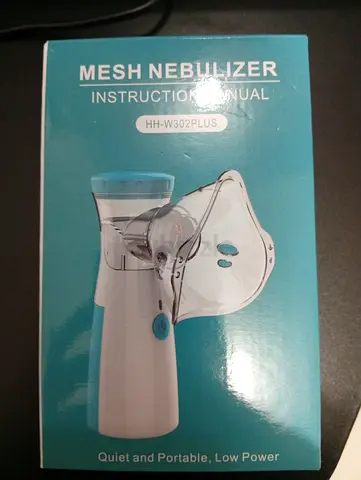 Portable Mesh Nebulizer HH-W302PLUS (Quiet  Low Power)