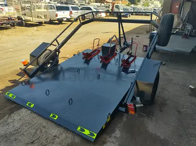 New trailer for double motorbike available for sale