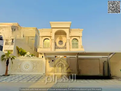 فرصة سكنية واستثمارية | تملك فيلا مفروشة فاخرة بالحليو 2 عجمان | 5 غرف ماستر 4000 قدم| بسعر تنافسي