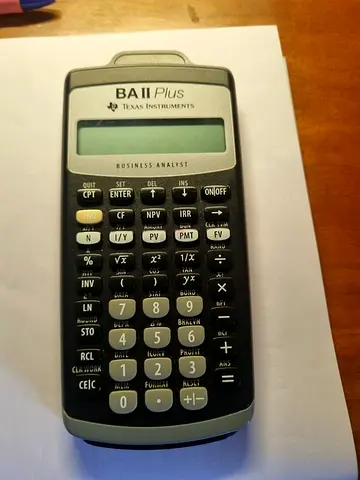 New Texas Instruments BA II Plus Calculator – CFA Approved