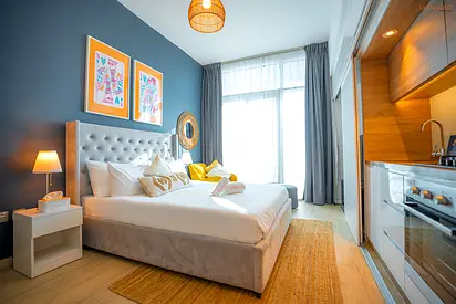 LUXURY STUDIO | STUDIO ONE TOWER | DUBAI MARINA | SEA & SKYLINE VIEWS | WALK TO JBR BEACH