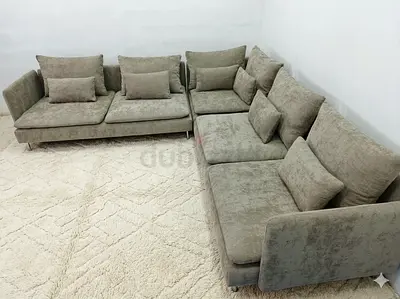 Ikea Soderhamn gray corner sofa for sale