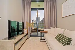 Furnished 1BR Apartment | Zada Tower | City &amp; Water View