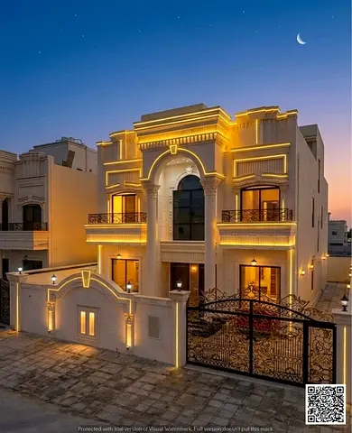 Luxury classic villa for sale | Stone facade + garden + pergola | Price includes registration and ownership fees