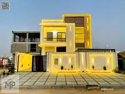 Villa for sale | ajman| al helio2 area | 3 master rooms, majlis, hall, maid room| freehold | 0 registration fees | negotiable price.