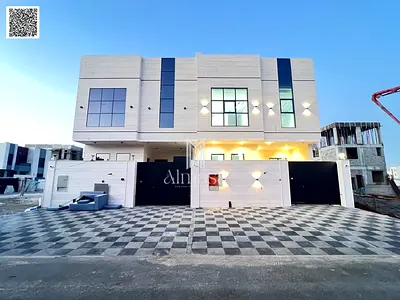 فيلا تاون هاوس واجهة حجر مودرن للبيع في الباهية – عجمان تملك حر | تمويل بنكي أو كاش | شامل رسوم التسجيل