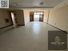 Free month, largest elegant 2BHK for annual rent in Ajman Al Nakheel, 2 master bedrooms, 2 baths, 3