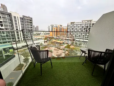 Vacant & Ready | Fully Furnished Studio | Azizi Riviera | MBR City | 293.53 Sqft | Best Price
