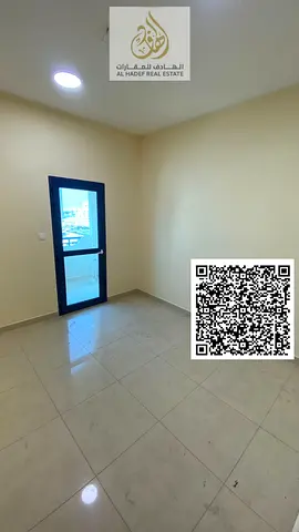 One bedroom and living room in Al Nuaimiya 1 on Al Ittihad Street. Spacious with a separate living room and balcony. Rent is 30,000 AED payable in 4 i