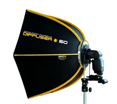 SMDV Softbox Diffuser 60cm - 23 inch for Speed-light