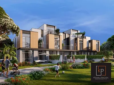 فيلا 3 غرف نوم | مودون الغانم 8 | إطلالات على الحديقة والمنتزه | تصميمات داخلية مفروشة