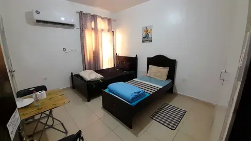 Furnished master bedroom