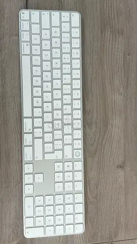 Apple Magic Keyboard (Full-size with Numeric Keypad and Touch ID) - Lightly used