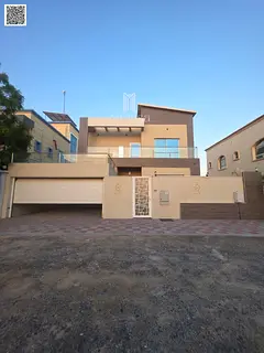 Villa for Sale in Al Yasmeen Ajman 5BR Majlis Two Halls Balcony