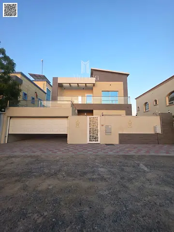 Villa for Sale in Al Yasmeen Ajman 5BR Majlis Two Halls Balcony