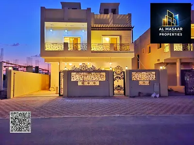 Luxury villa in a strategic location on Sheikh Mohammed Bin Zayed Road – corner villa with ample setback and freehold ownership