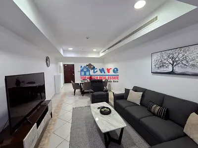 Stunning Sea View 1BHK with Balcony | Fully Furnished | Marina Living | Princess Tower