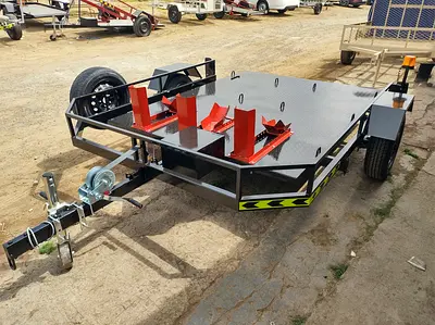 New trailer for double motorbike available for sale