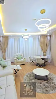 Luxury apartment with a large terrace and open view of Ajman Creek for sale