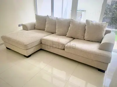 The one king Stone L Shape Sofa Excellent condition