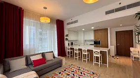 Fully Furnished 2BR | Gemini Splendor, Sobha Hartland | Long-Term Lease