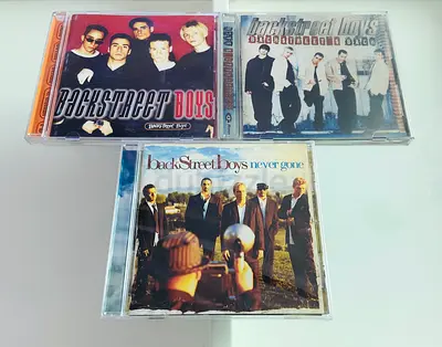 3 Backstreet Boys Music CD’s