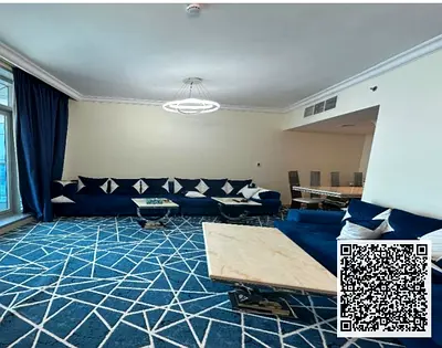 للبيع شقة غرفتين وصالة في كورنيش ريزنس عجمان / السعر كاش 990,000 درهم