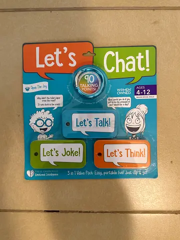 Let’s Chat Conversation Starters Cards