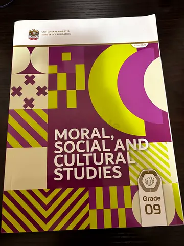 Moral, Social and Cultural Studies – Grade 9 textbook. Volume 1