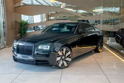 Rolls-Royce Wraith Black Badge 2014 - Japanese Specs - GCC Drivable