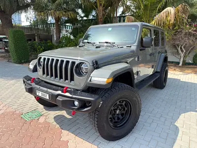 2021 Jeep Wrangler Sahara Unlimited - GCC Specs - Excellent Condition