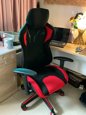 Gaming Chair in Black and Red