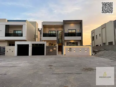 فرصه ذهبية لامتلاك فيلا طابقين وروف بتصميم اوروبى تشطيب VIP بسعر مغرى موقع مميز قريب جميع الخدمات وشارع الشيخ محمد بن زايد تملك حر