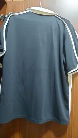 My Black Polo Shirt with White Trim - Mens Casual Top, Good Condition