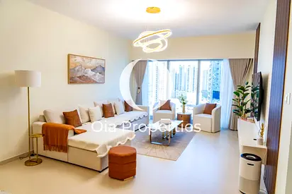 Furnished 2BR+M | Prime Location | Corner Unit