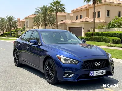 AED 958/month | 0 DP | Manufacturer Warranty | Service History | 30 Day Return | INFINITI Q50 2022