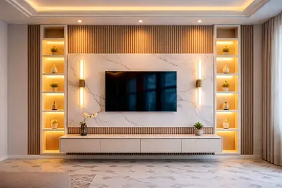 Tv unit interior design