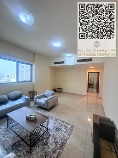 1bedroom apartment with a living room available for annual rent in Al Jurf 3, Ajman Spacious layout