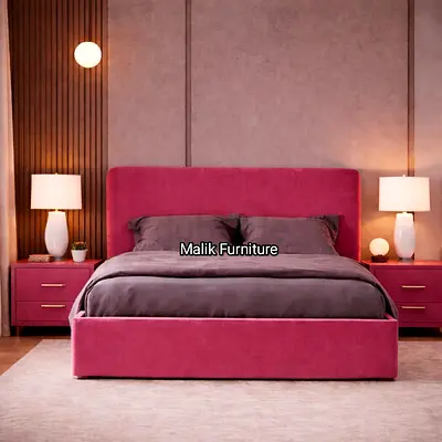 Brand new Queen size bed frame storage bed family bed nd medical mattress double bed