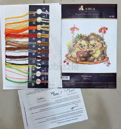 cross-stitch ( hobbies - arts and crafts )