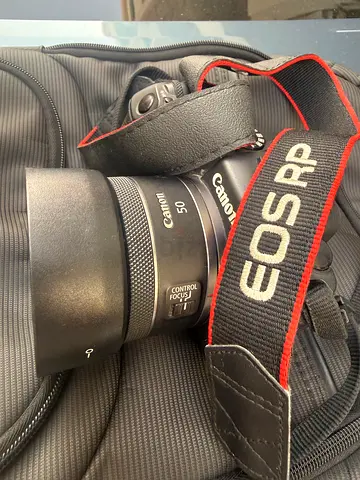 Canon RP camera full frame and mirrorless with 50mm 1.8 RF Prime lens