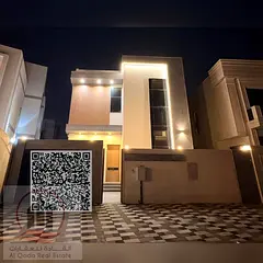 Villa for annual rent in Al Yasmin 1 - 5 rooms, central air conditioning