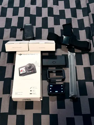 DJI Osmo Action 5 Pro - Adventure Combo + Accessories and Travel Kit [Original Packaging, Open Box]