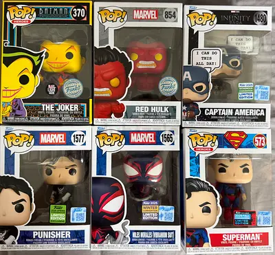 MARVEL FUNKO BUNDLE SPECIAL  LIMITED CONVENTION